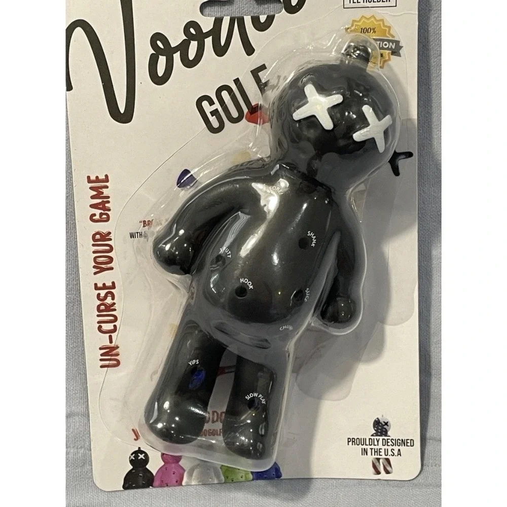 NEW Voodoo Golf Tee Holder - Holds 8 Tees - Unique & Fun Golf Accessory Keychain